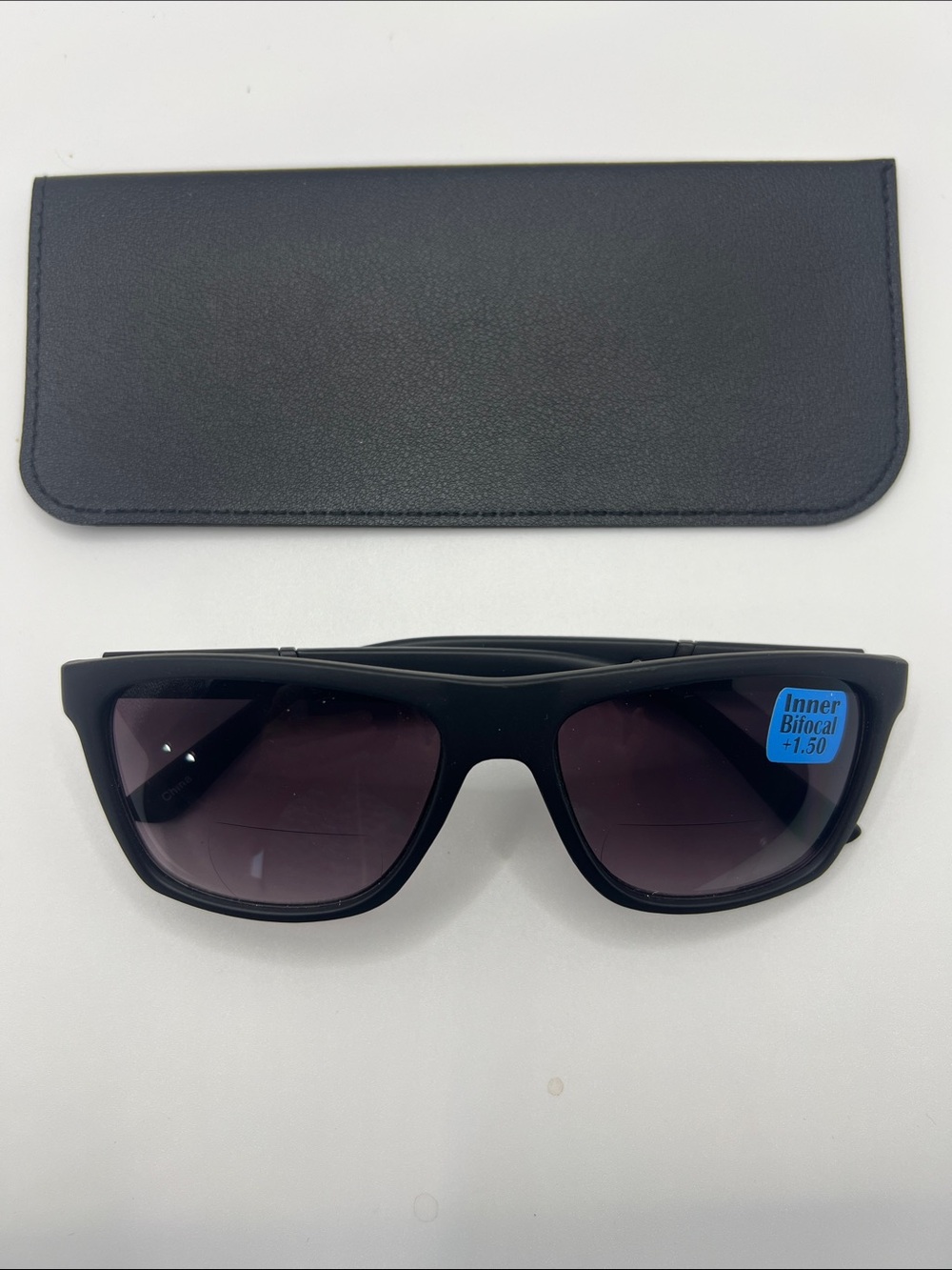 Men's Black Sunglasses with Inner Bifocal +1.50 - NWOT - P10